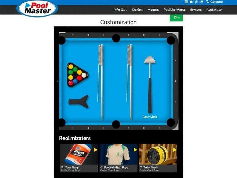 Pool Master India Customization Options